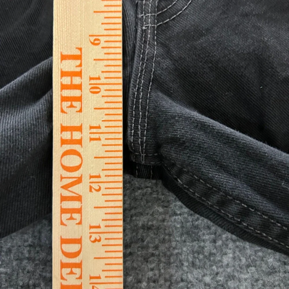 Levi's Jeans Mens Size 31x28 Black 501 Original Straight Leg Button Fly Cotton